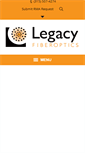 Mobile Screenshot of legacyfiberoptics.com